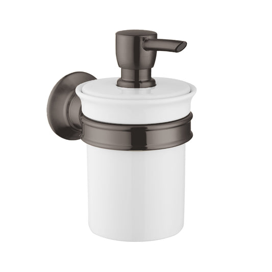 AXOR Montreux Soap Dispenser in Brushed Black Chrome