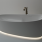 TOTO PJYD2200PWEU#GW Flotation Bathtub with ZERO DIMENSION and Hydrohands , Gloss White