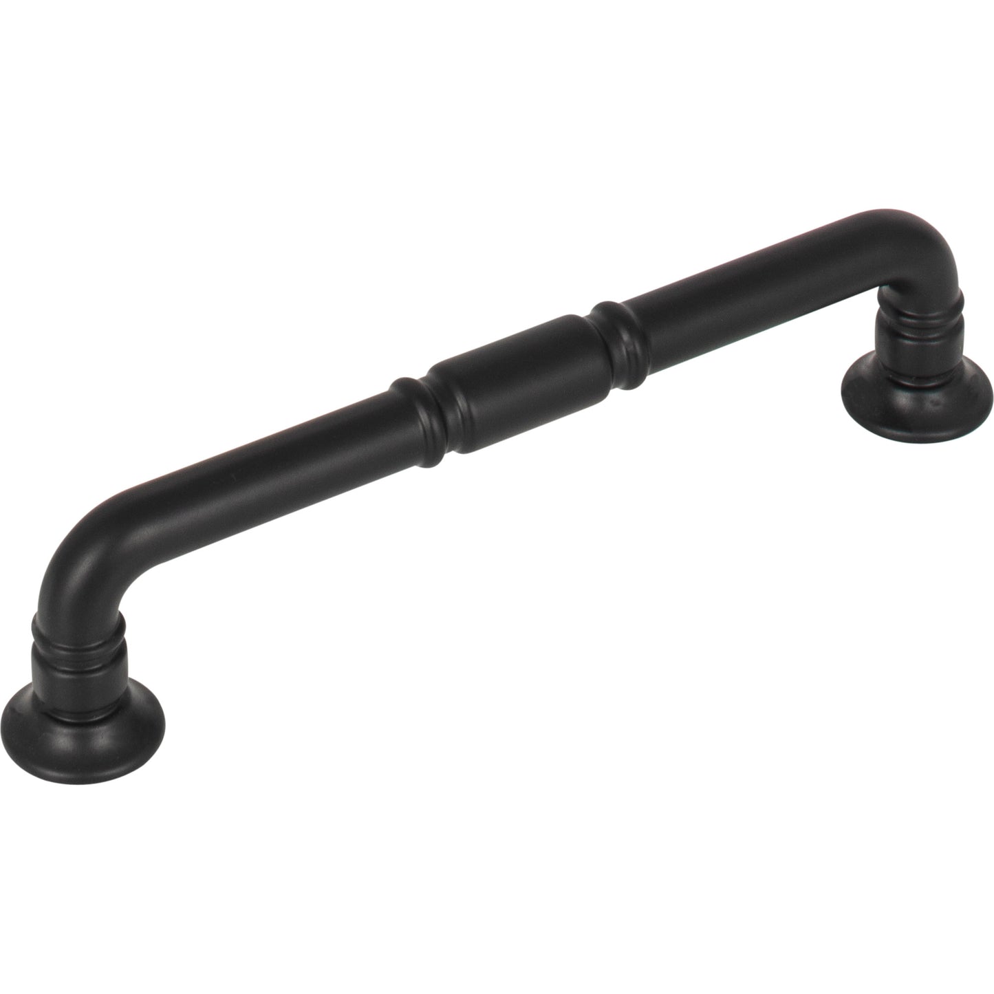 TOP KNOBS TK1003BLK Kent 5 1/16" Center to Center Bar Pull - Flat Black