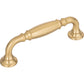 TOP KNOBS TK1051HB Barrow 3 3/4" Center to Center Bar Pull - Honey Bronze