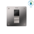 TOTO TET3LB32#SS Ecopower Touchless 1.28 Gpf High-Efficiency Concealed Toilet Flushometer Valve For Top Spud With 4 X 4 Cover Plate - Stainless Steel