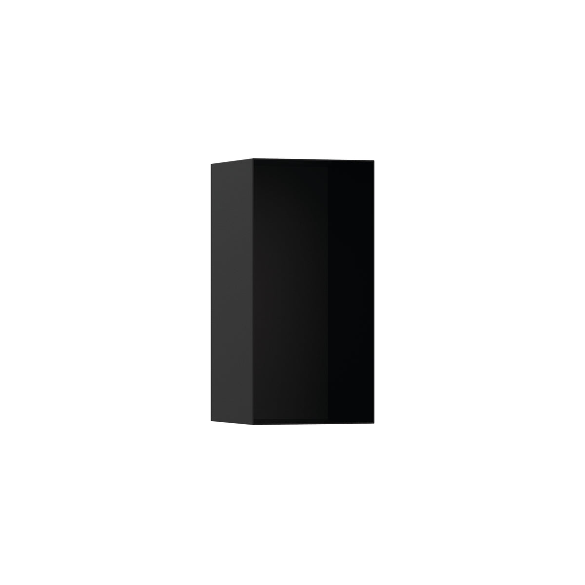 HANSGROHE 56076670 XtraStoris Minimalistic Wall Niche with Open Frame 12"x 6"x 5.5" - Matte Black