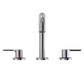 TOTO TLS01201U#CP LB Series Two Handle Widespread 1.2 GPM Bathroom Sink Faucet with Drain Assembly , Polished Chrome