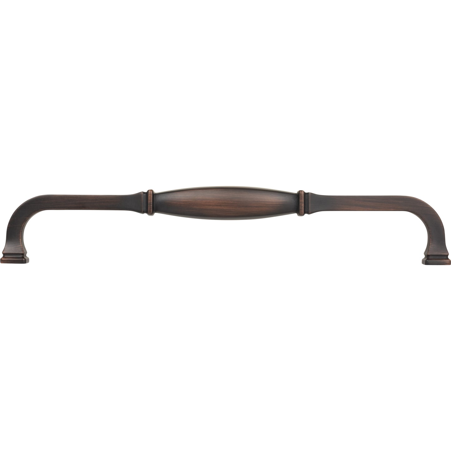 JEFFREY ALEXANDER 278-12DBAC Audrey 12" Center-to-Center Appliance Pull - Brushed Oil Rubbed Bronze