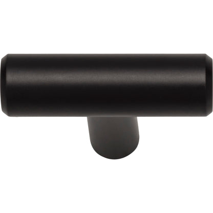 ELEMENTS 40MB Naples 1-9/16" Length Bar Knob - Matte Black