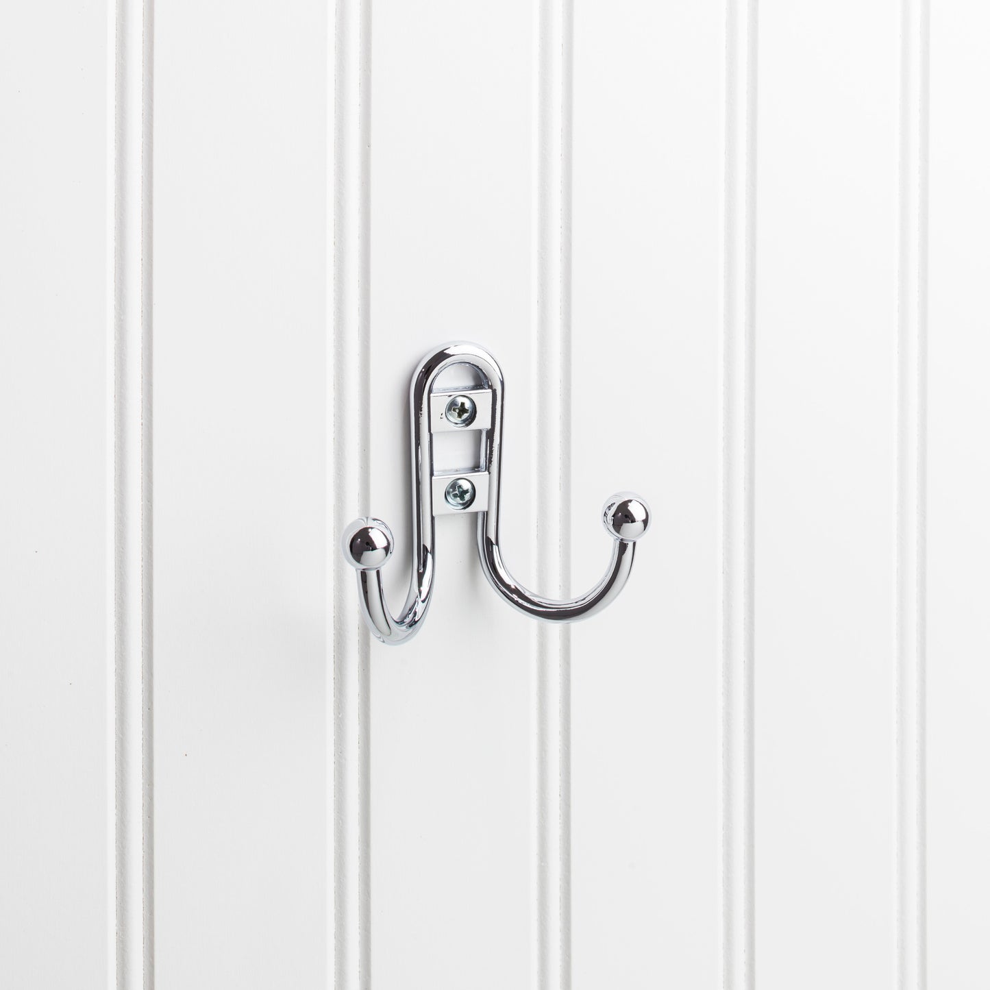 ELEMENTS YD25-256PC Elements Wall Double Hook - Polished Chrome