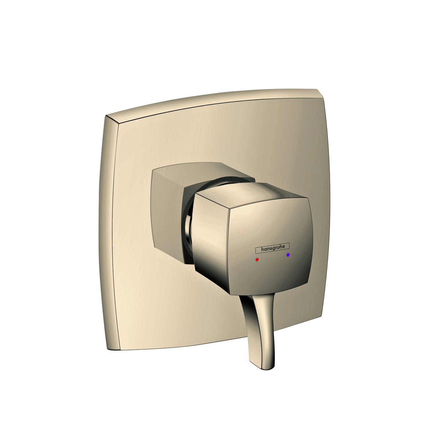 HANSGROHE 15769831 Ecostat Classic Pressure Balance Trim, Square - Polished Nickel