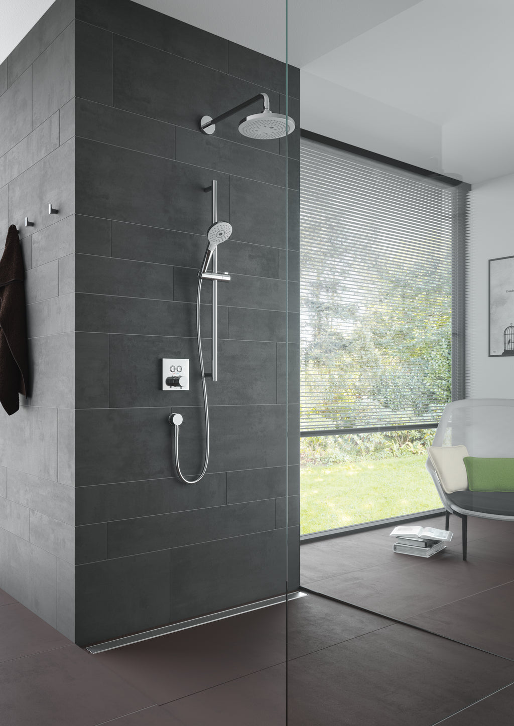 TOTO TBW01011U4#PN G Series 1.75 Gpm Multifunction 4 Inch Round Handshower With Active Wave - Polished Nickel