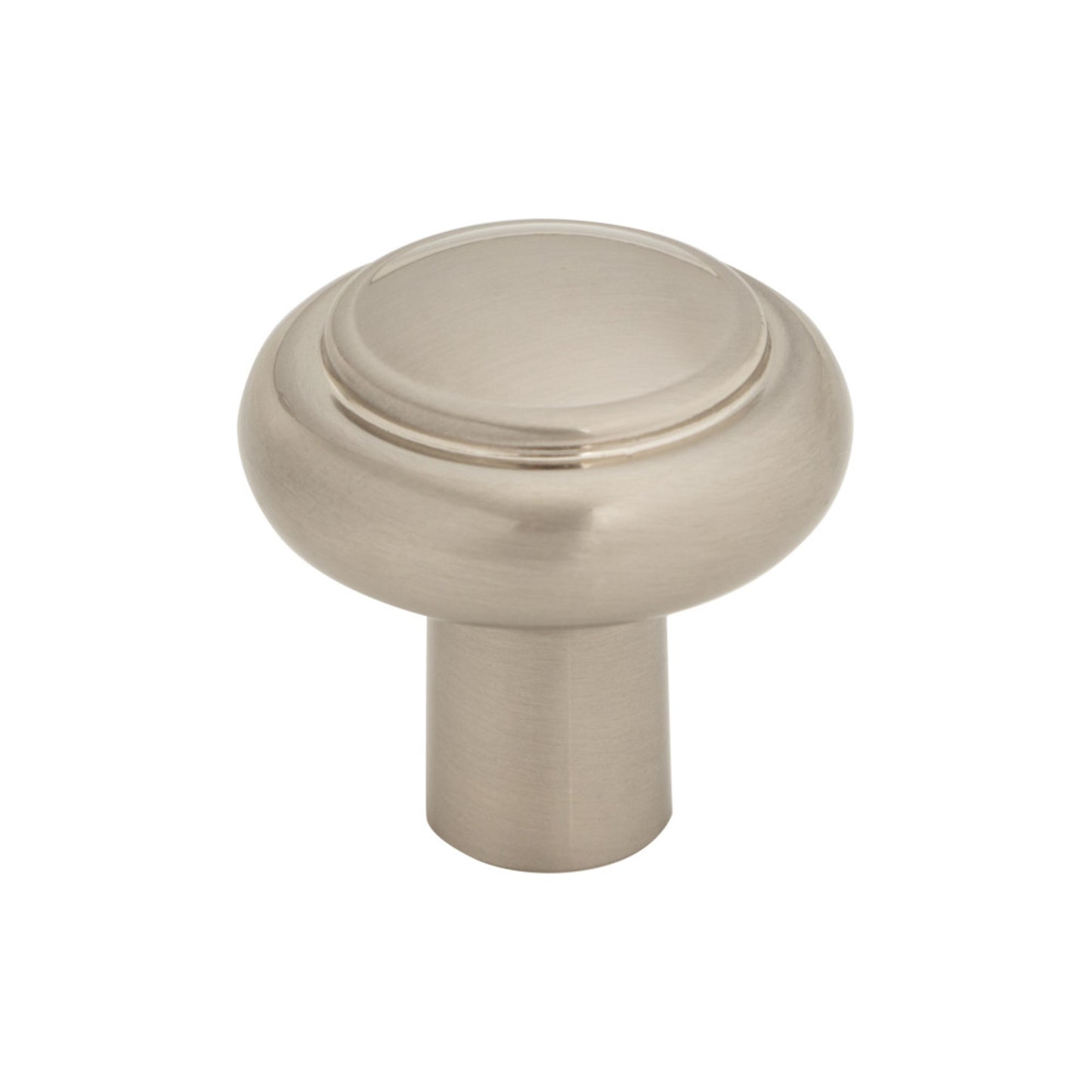 TOP KNOBS TK3110BSN Clarence 1 1/4" Diameter Mushroom Knob - Brushed Satin Nickel