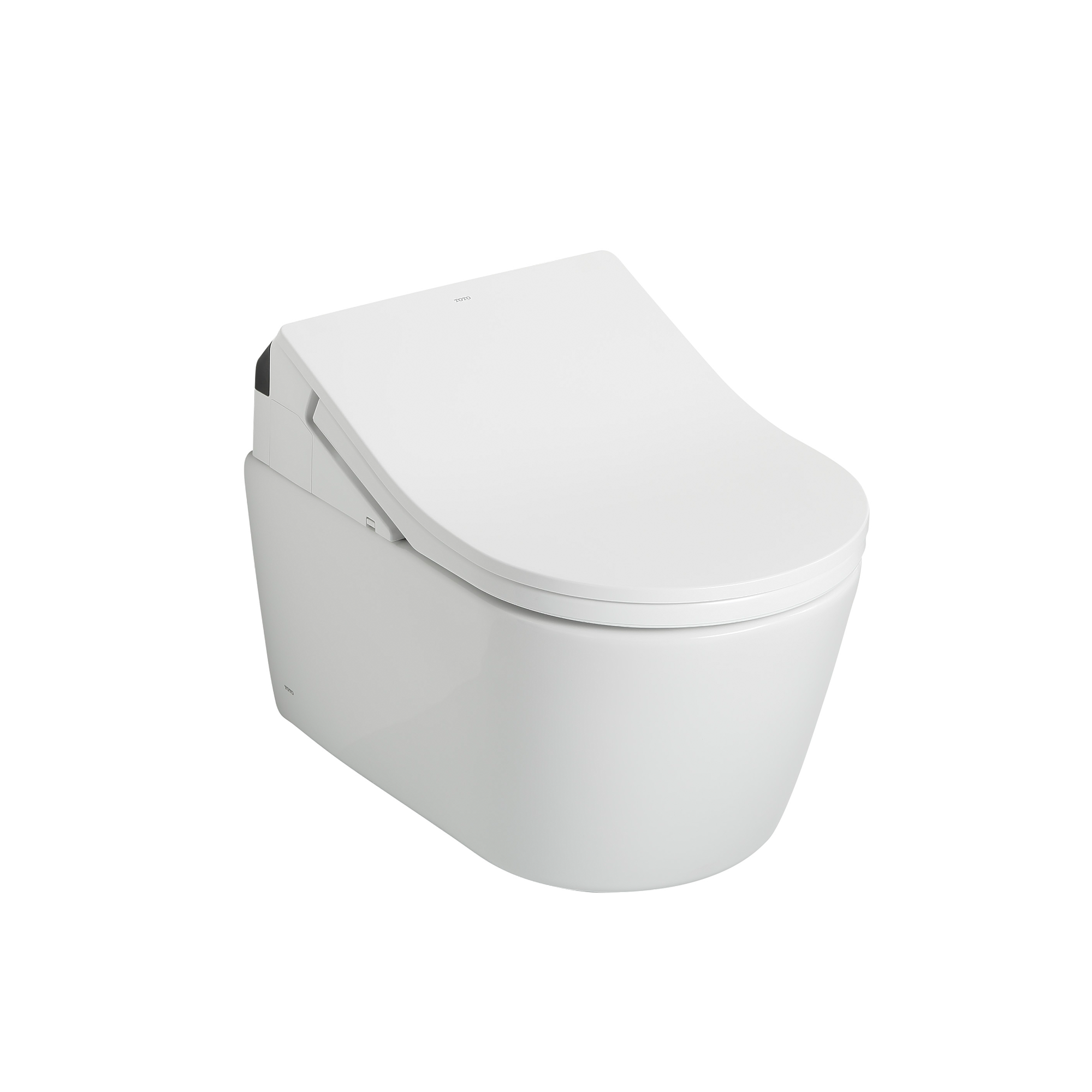 TOTO SW4047AT60#01 Rx Washlet+ Ready Electronic Bidet Toilet Seat With Auto Flush Ready Cotton White - Cotton White