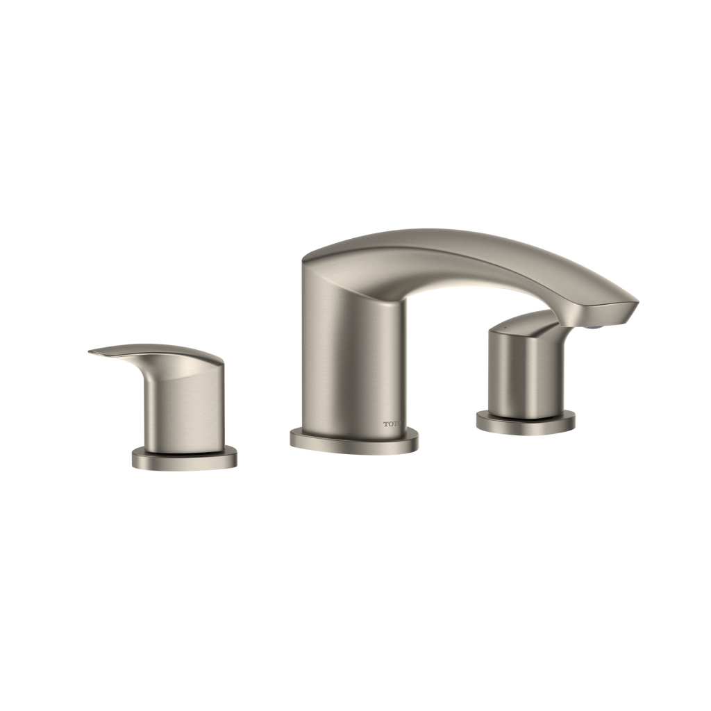 TOTO TBG09201U#BN Gm Two-Handle Deck-Mount Roman Tub Filler Trim - Brushed Nickel