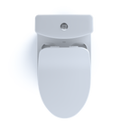 TOTO MS446234CEMFGN#01 Aquia Iv Two-Piece Elongated Dual Flush 1.28 And 0.9 Gpf Toilet With Cefiontect And Softclose Seat - Cotton White