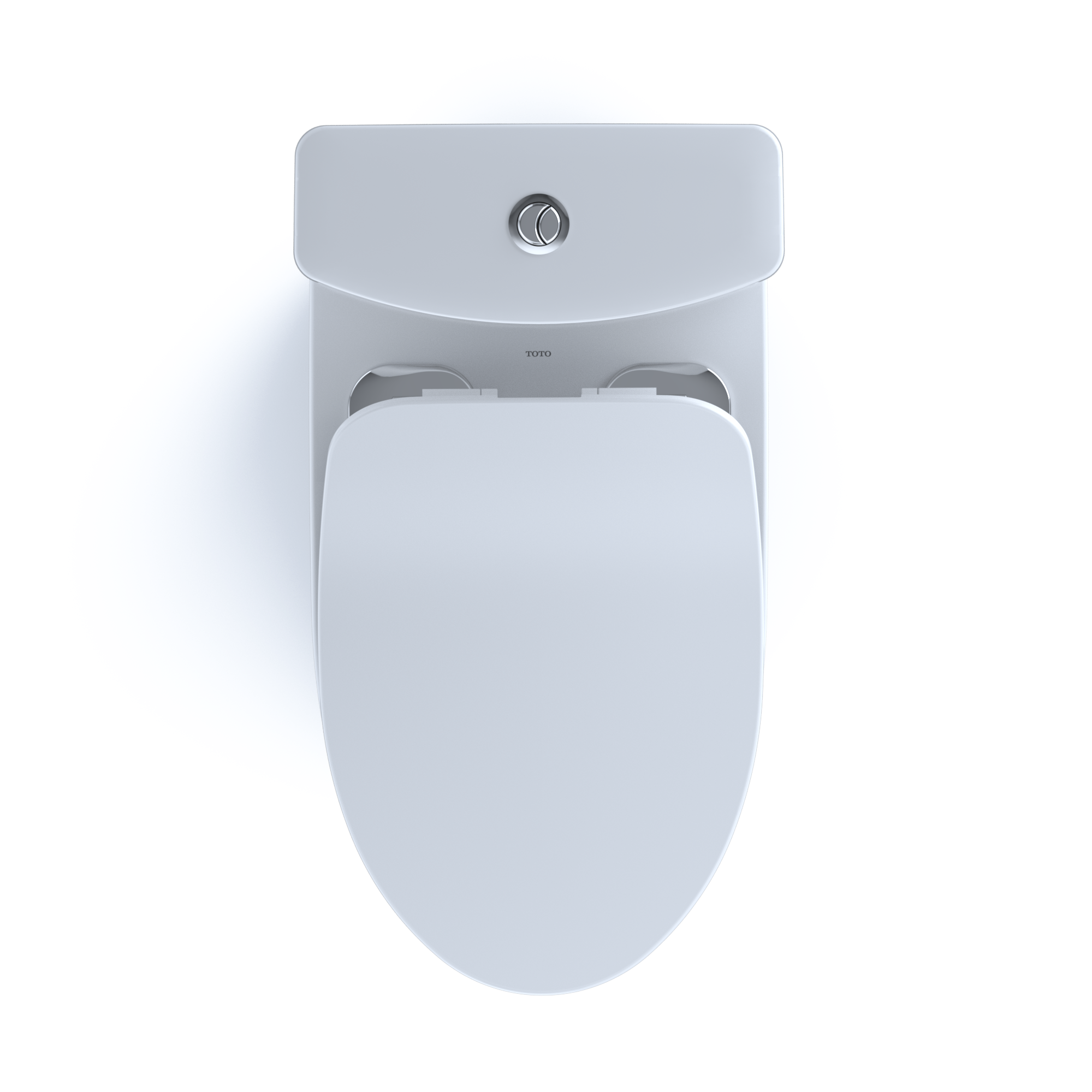TOTO MS446234CEMFGN#01 Aquia Iv Two-Piece Elongated Dual Flush 1.28 And 0.9 Gpf Toilet With Cefiontect And Softclose Seat - Cotton White