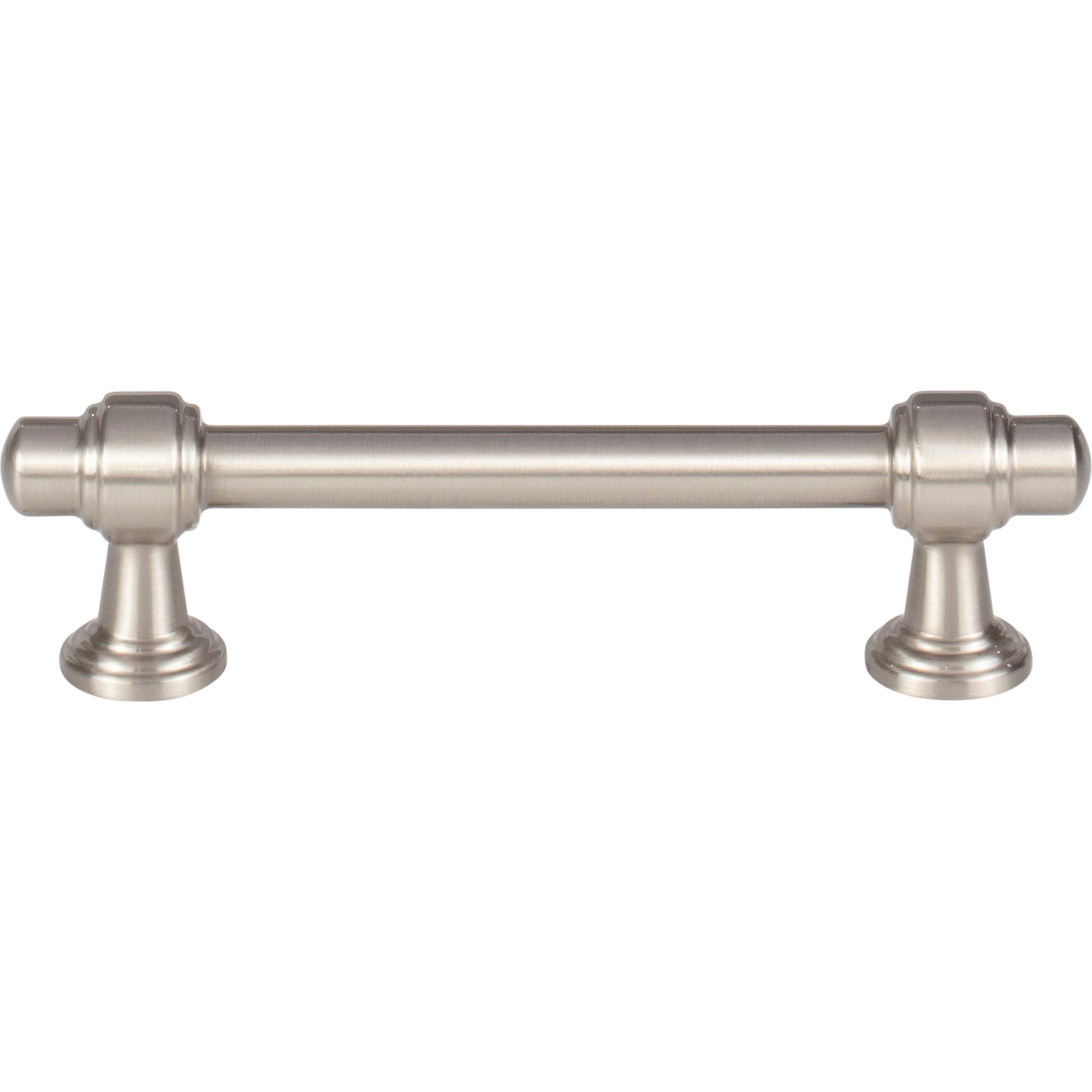 ATLAS 430-BRN Bronte 3 3/4" Center to Center Bar Pull - Brushed Nickel