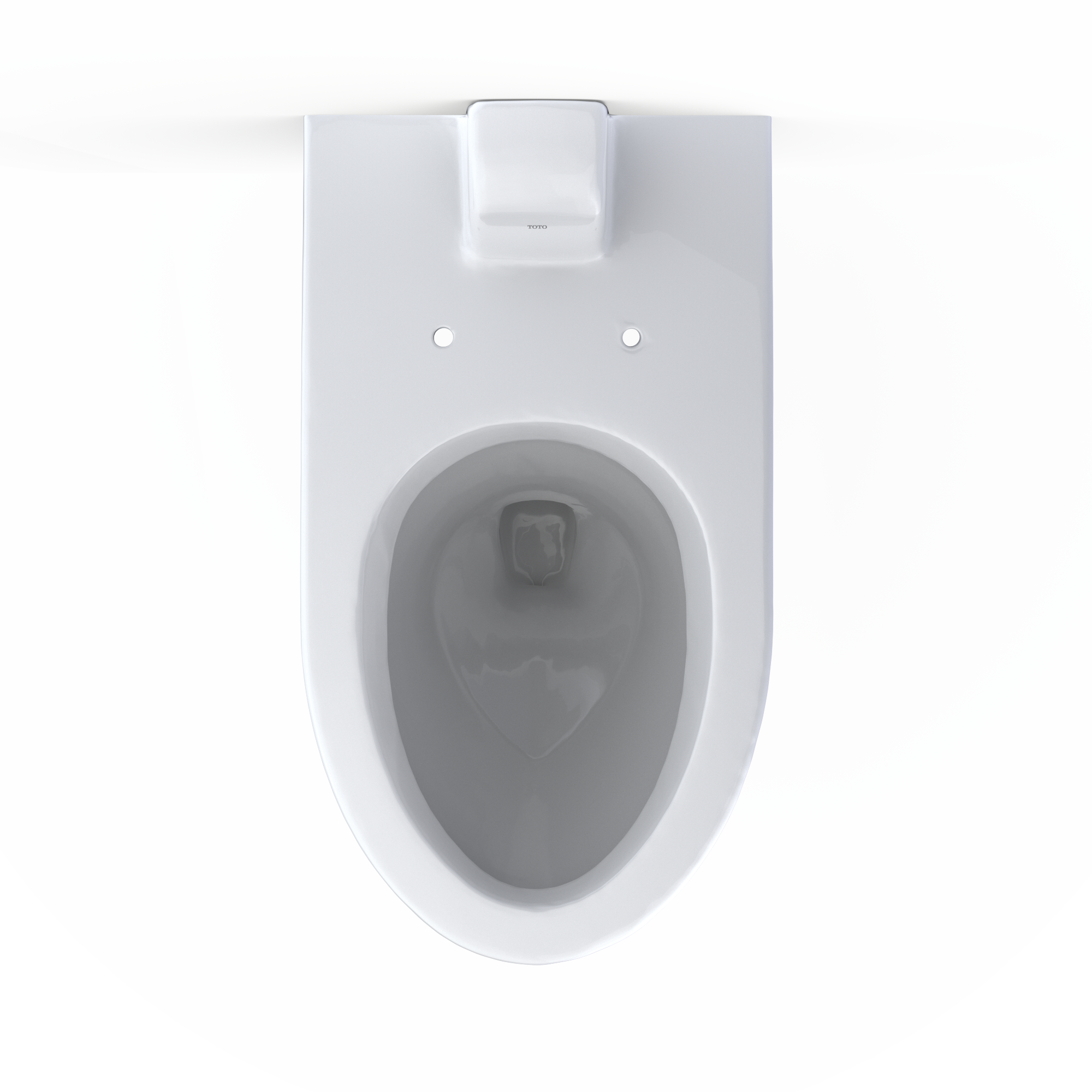 TOTO CT728CUV#01 Tornado Flush Commercial Flushometer Wall-Mounted Toilet - Cotton White