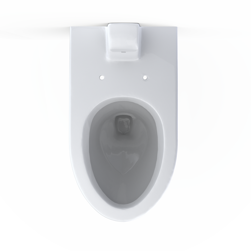 TOTO CT728CUVG#01 Tornado Flush Commercial Flushometer Wall-Mounted Toilet With Cefiontect - Cotton White