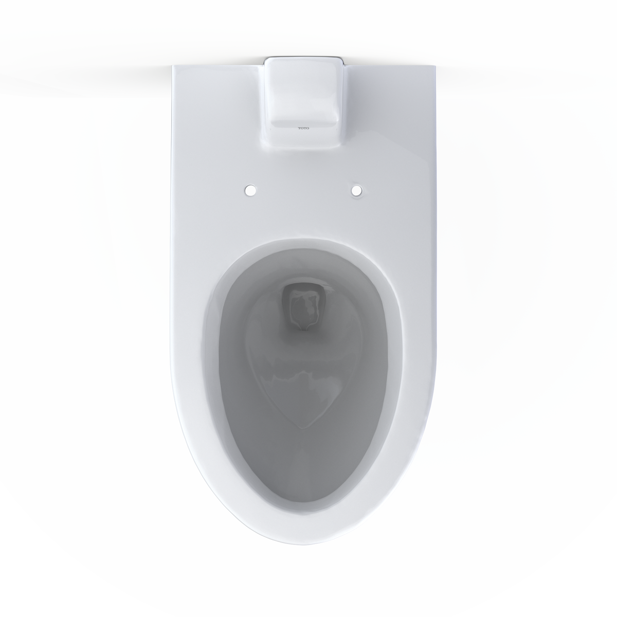 TOTO CT728CUVG#01 Tornado Flush Commercial Flushometer Wall-Mounted Toilet With Cefiontect - Cotton White