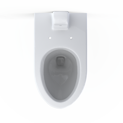 TOTO CT728CUVG#01 Tornado Flush Commercial Flushometer Wall-Mounted Toilet With Cefiontect - Cotton White