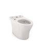 TOTO CT446CEFGNT40#11 Aquia IV Elongated Universal Height Skirted Toilet Bowl with CEFIONTECT , Colonial White