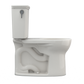 TOTO CST785CEFG#12 Drake Transitional Two-Piece Round 1.28 GPF Universal Height TORNADO FLUSH Toilet with CEFIONTECT , Sedona Beige