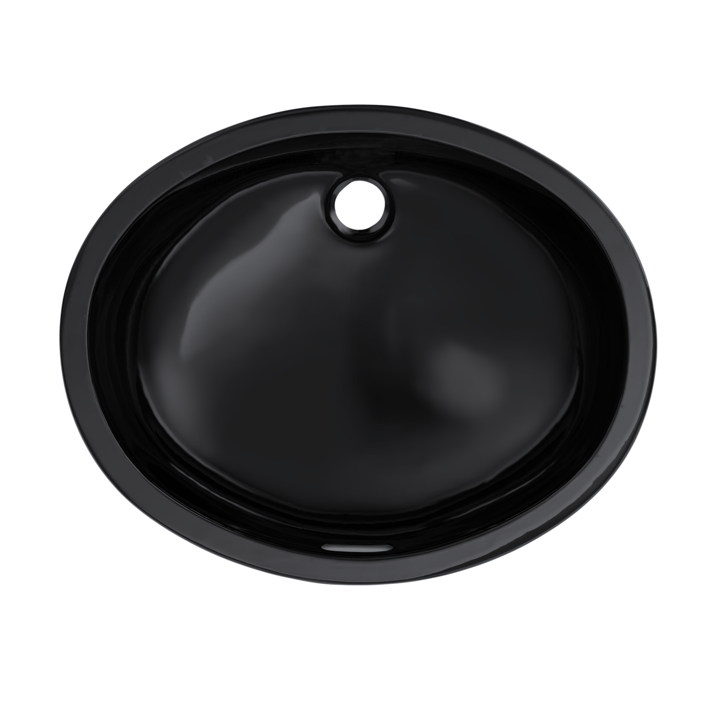 TOTO LT597#51 Dantesca Oval Undermount Bathroom Sink - Ebony