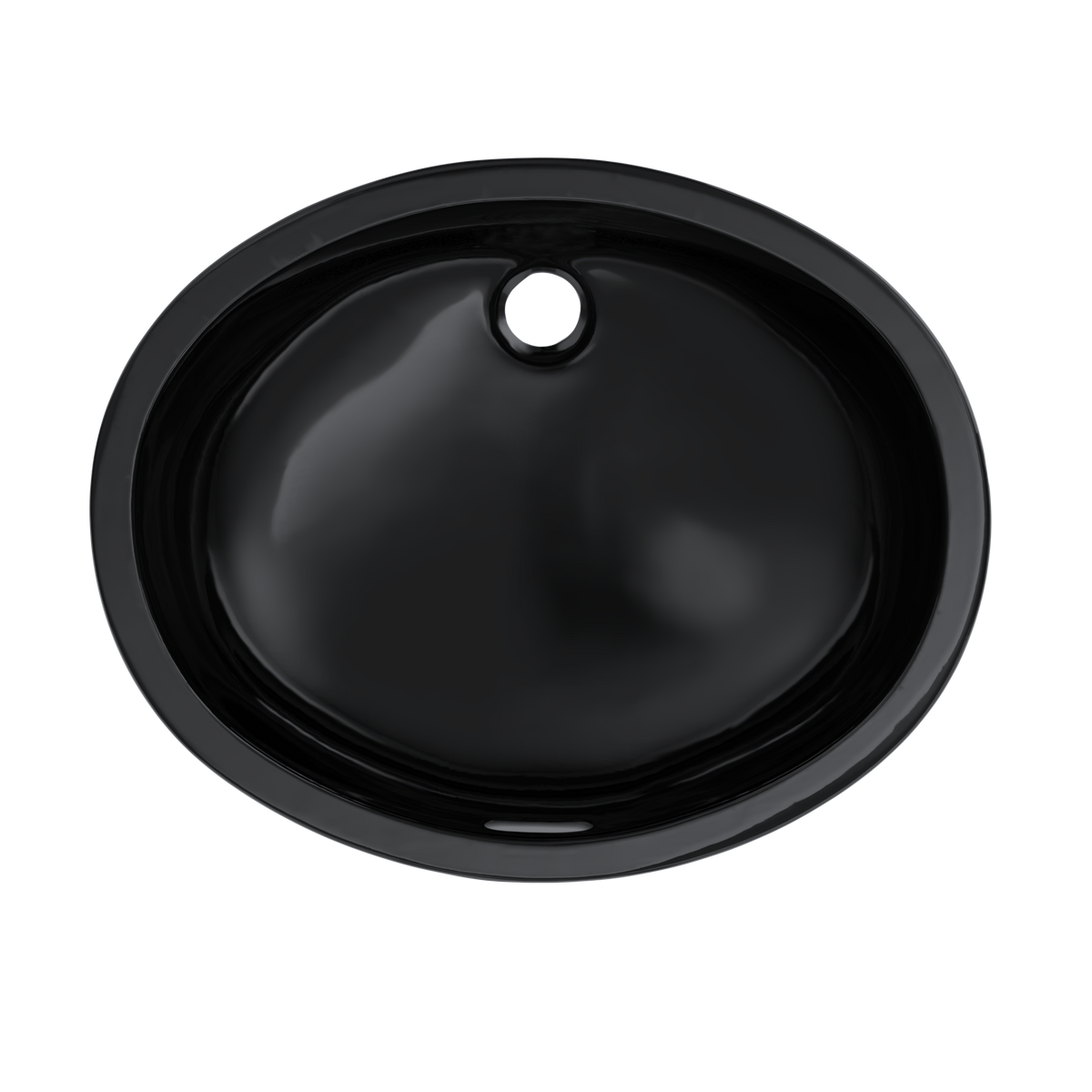 TOTO LT597#51 Dantesca Oval Undermount Bathroom Sink - Ebony