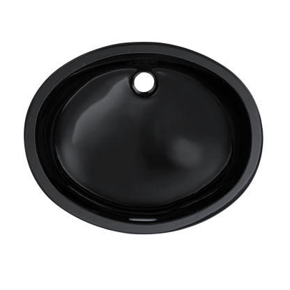 TOTO LT597#51 Dantesca Oval Undermount Bathroom Sink - Ebony
