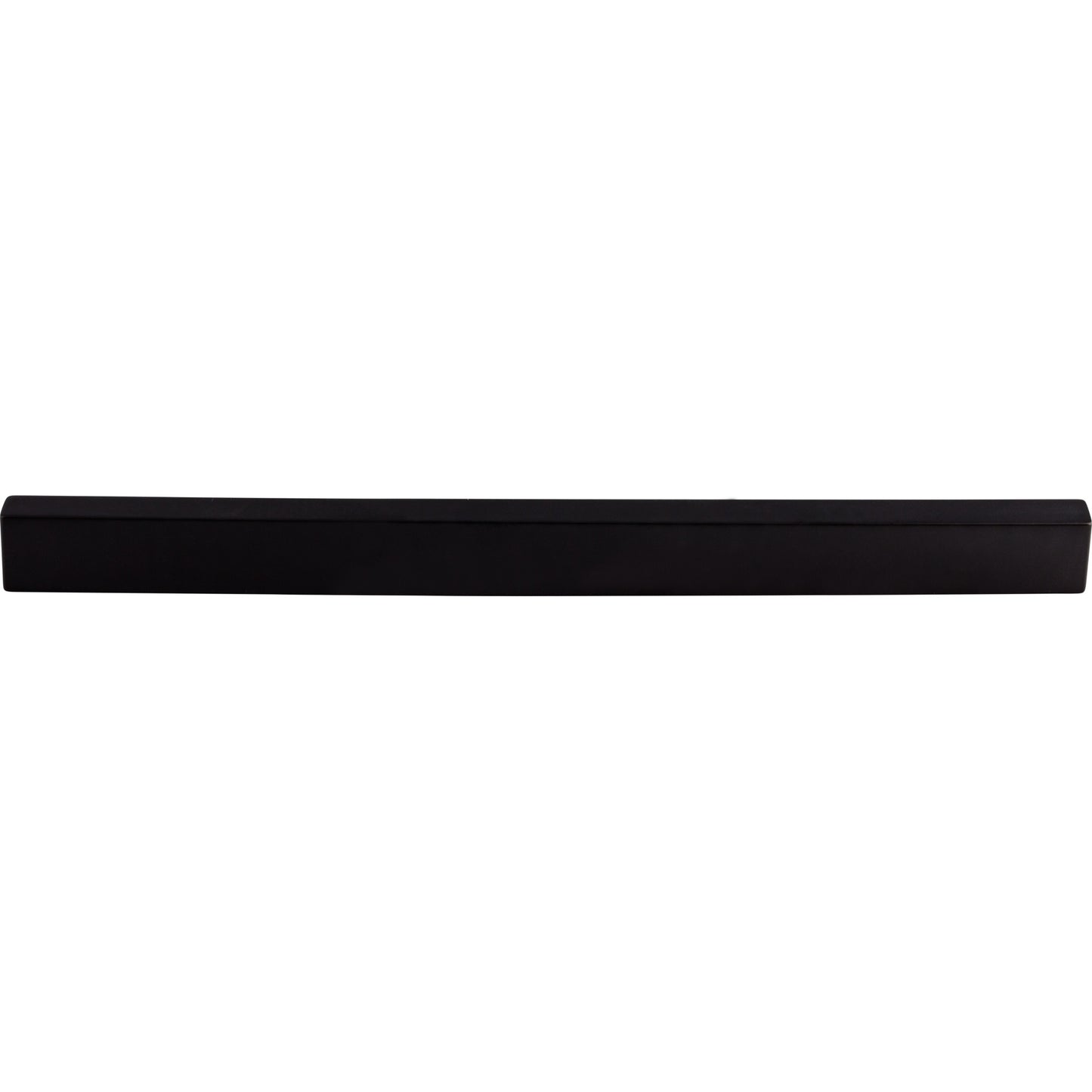 TOP KNOBS TK278BLK Modern Metro 12" Center to Center Finger Pull - Flat Black