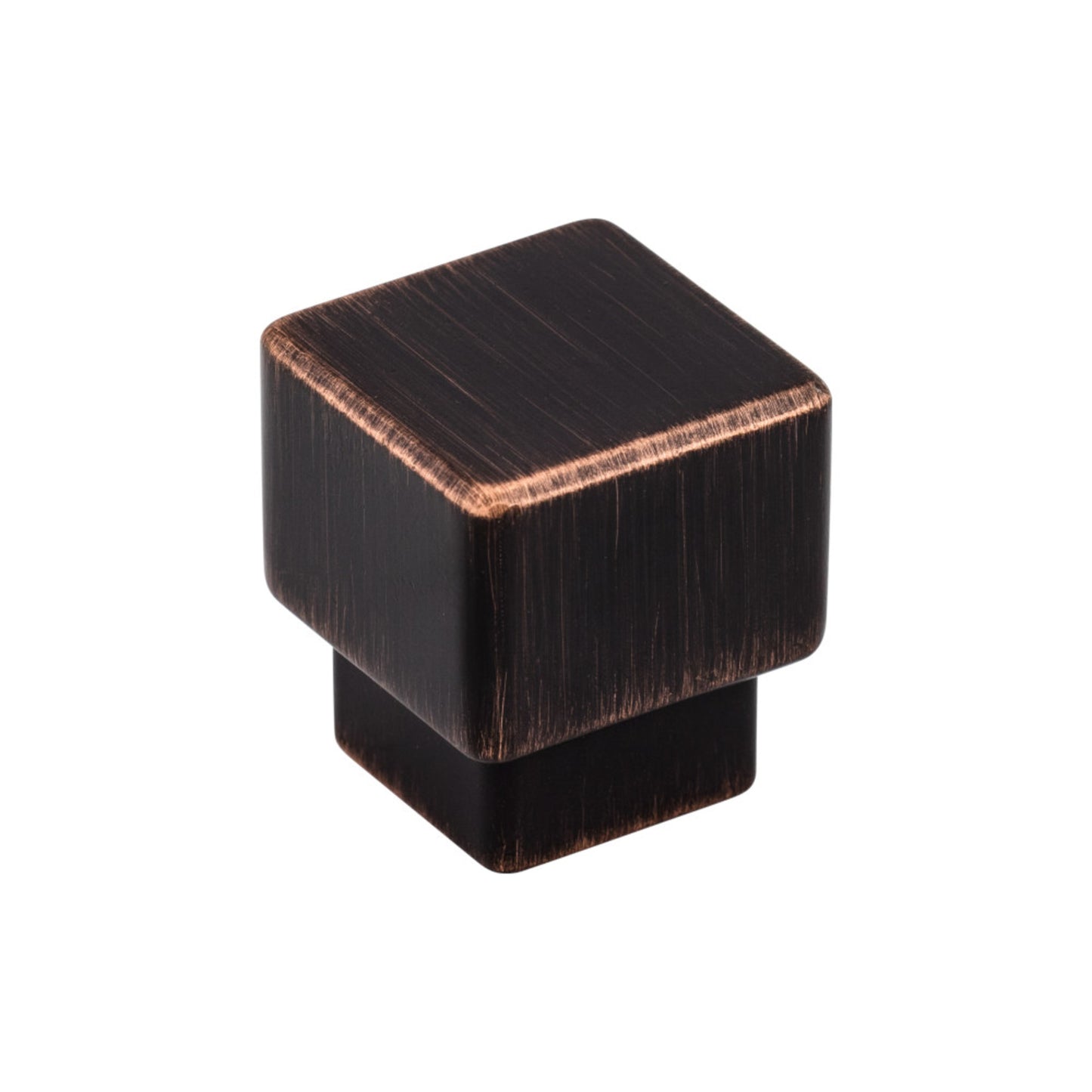 TOP KNOBS TK32TB Tapered 1" Length Square Knob - Tuscan Bronze