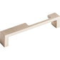 TOP KNOBS TK256BSN Modern Metro Notch Pull A 5" Center to Center Bar Pull - Brushed Satin Nickel