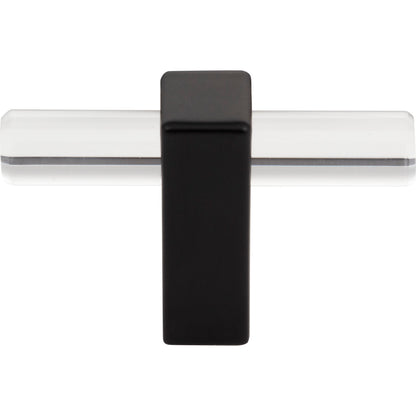 JEFFREY ALEXANDER 578T-MB Spencer 2-3/8" Length Bar Knob - Matte Black