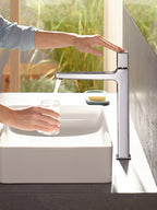 HANSGROHE 32572821 Metropol Single-Hole Faucet 260 Select, 1.2 GPM - Brushed Nickel