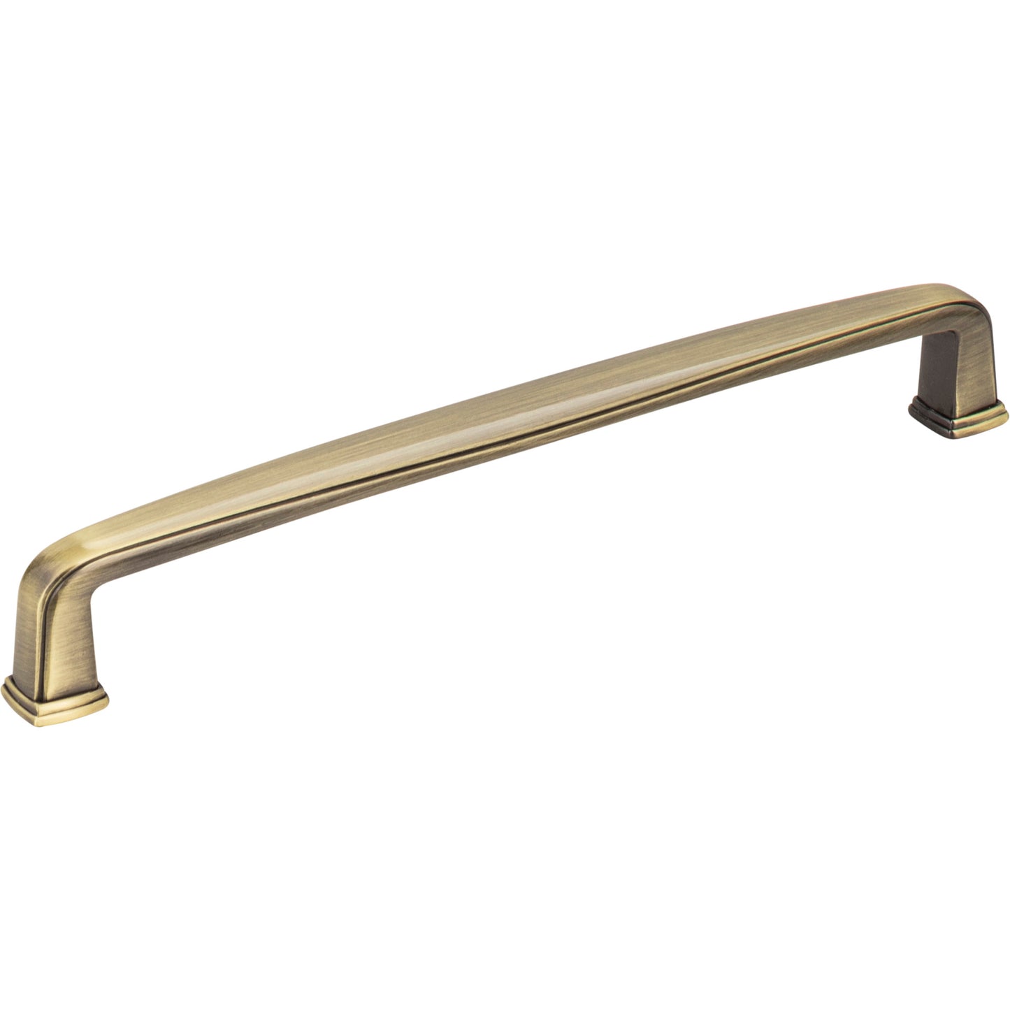 JEFFREY ALEXANDER 1092-160AB Milan 1 160 mm Center-to-Center Bar Pull - Brushed Antique Brass