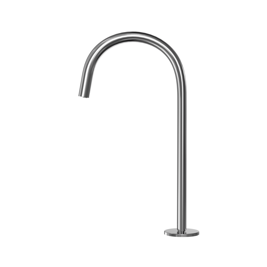 TOTO TLE24008U3#CP Gooseneck Vessel Ecopower Or Ac 0.5 Gpm Touchless Bathroom Faucet Spout - Polished Chrome