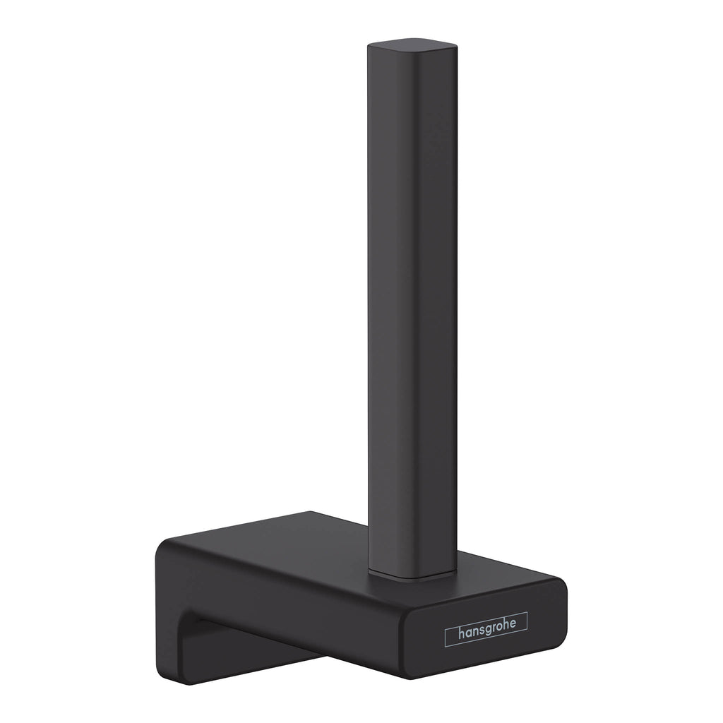 HANSGROHE 41756670 AddStoris Spare Toilet Paper Holder - Matte Black