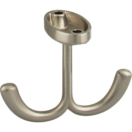 ELEMENTS YD20-156SN Elements Ceiling Double Hook - Satin Nickel