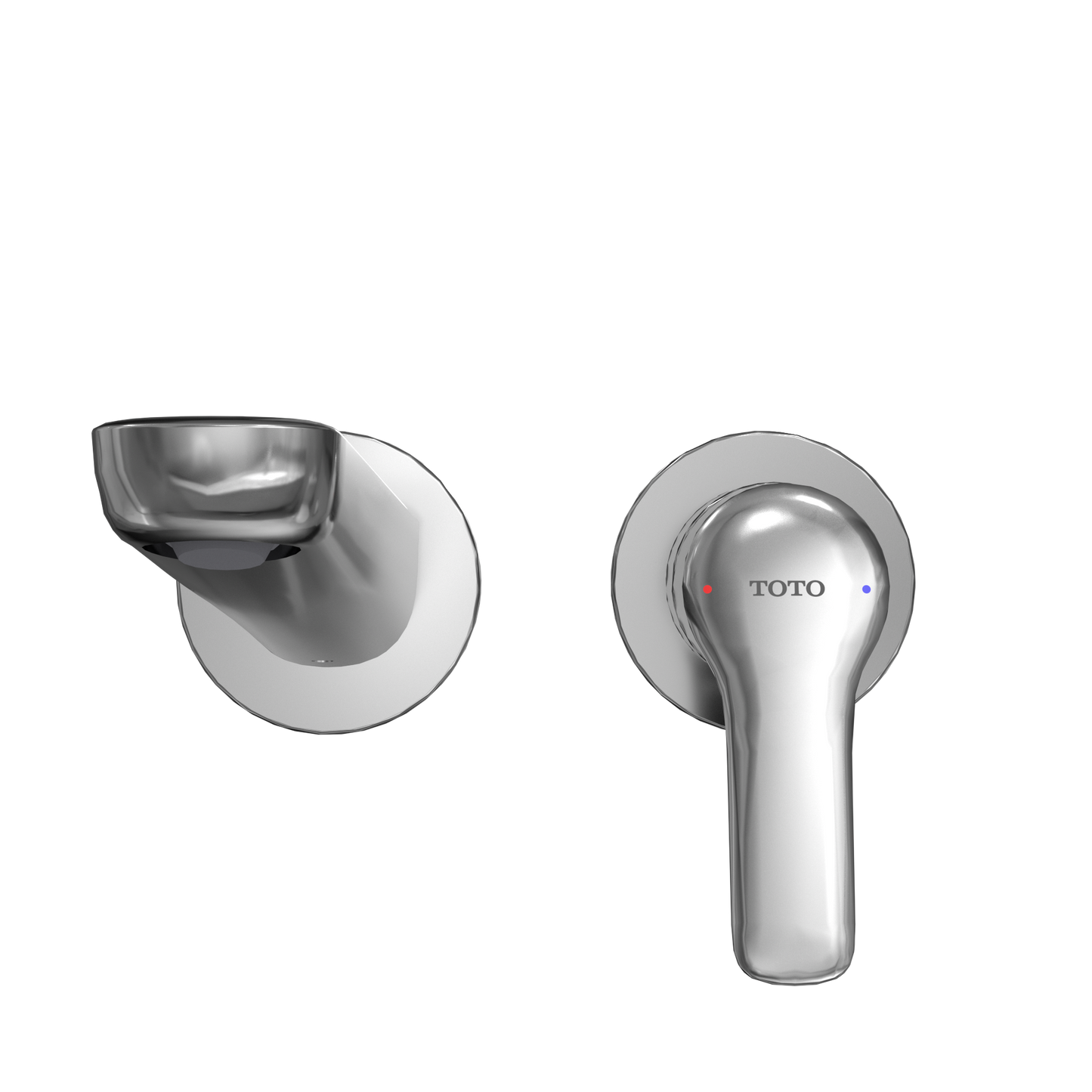 TOTO TLG03308U#CP Gs 1.2 Gpm Wall-Mount Single-Handle Bathroom Faucet With Comfort Glide Technology - Polished Chrome