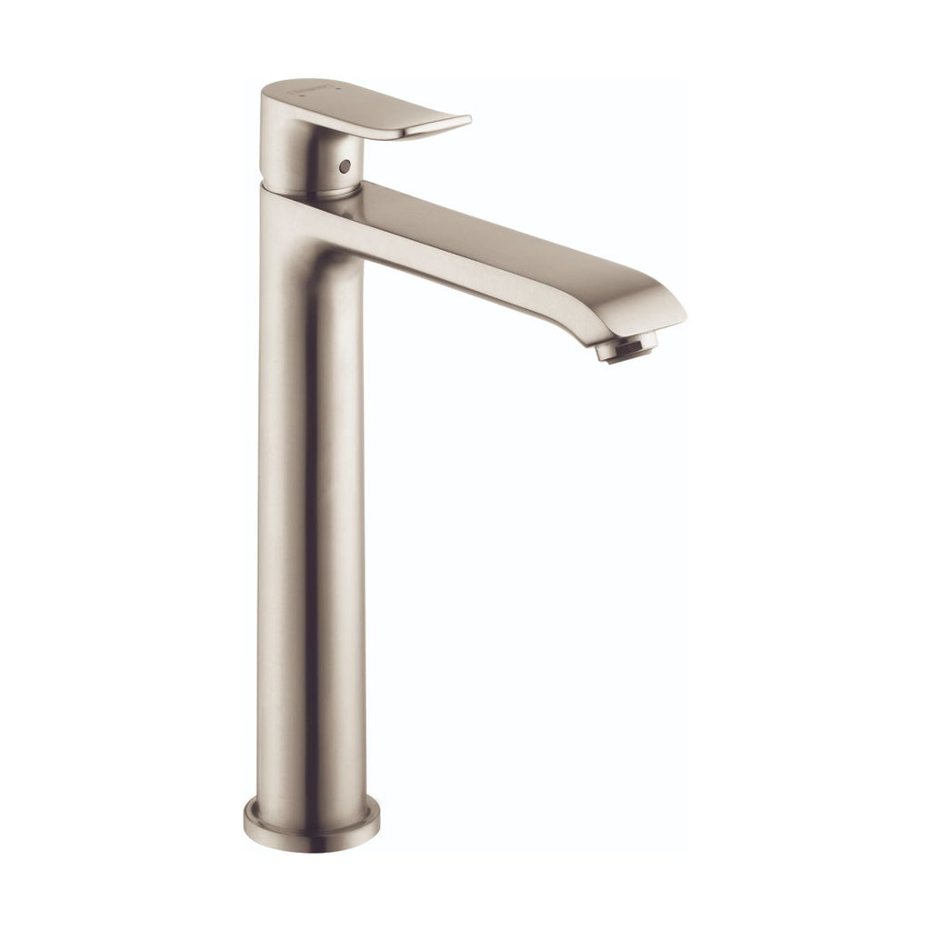 HANSGROHE 31183821 Metris Single-Hole Faucet 200 with Pop-Up Drain, 1.2 GPM - Brushed Nickel