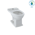 TOTO CT494CEFG#11 Connelly Universal Height Elongated Toilet Bowl With Cefiontect - Colonial White