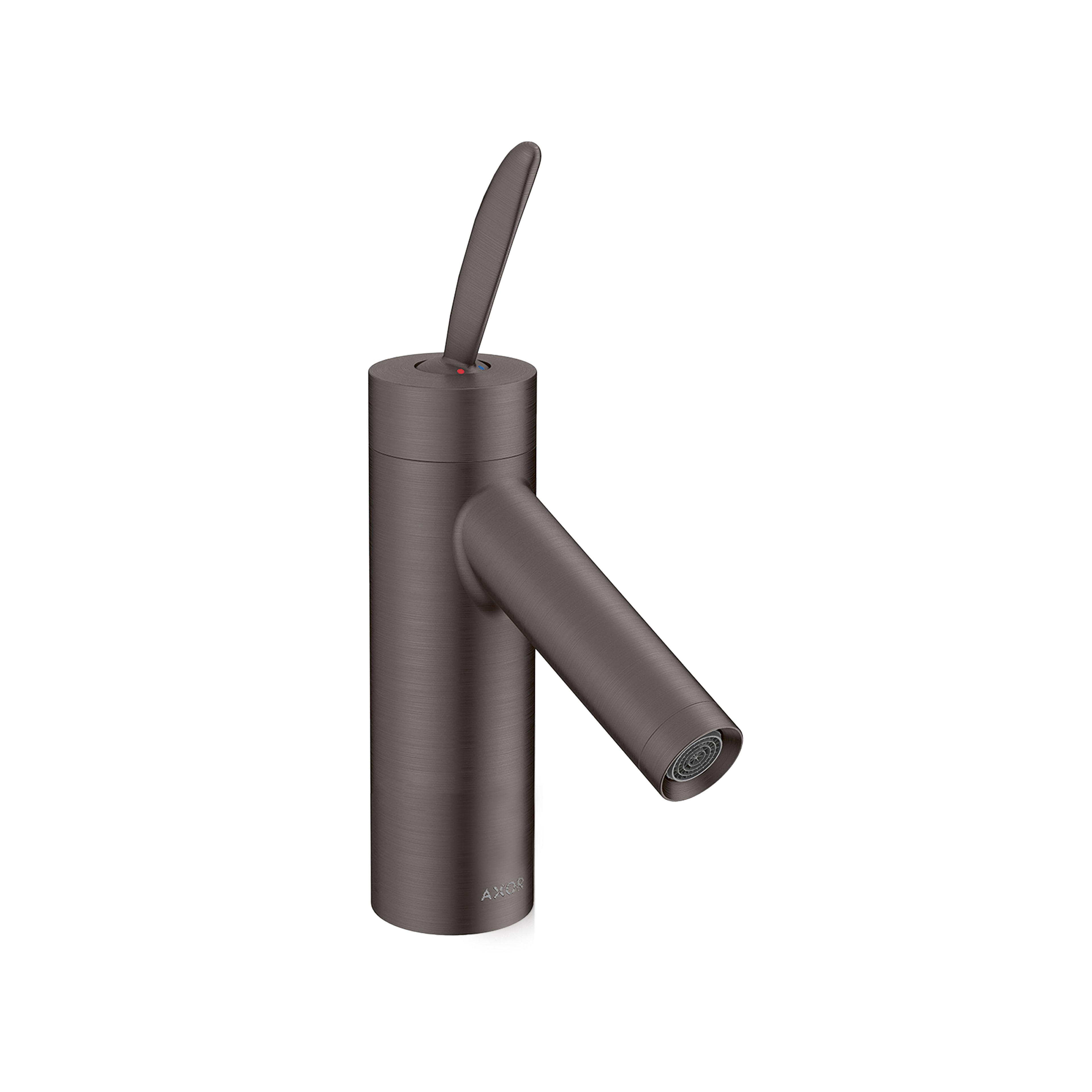 AXOR 10010341 Starck Single-Hole Faucet 70 with Pop-Up Drain, 1.2 GPM - Brushed Black Chrome