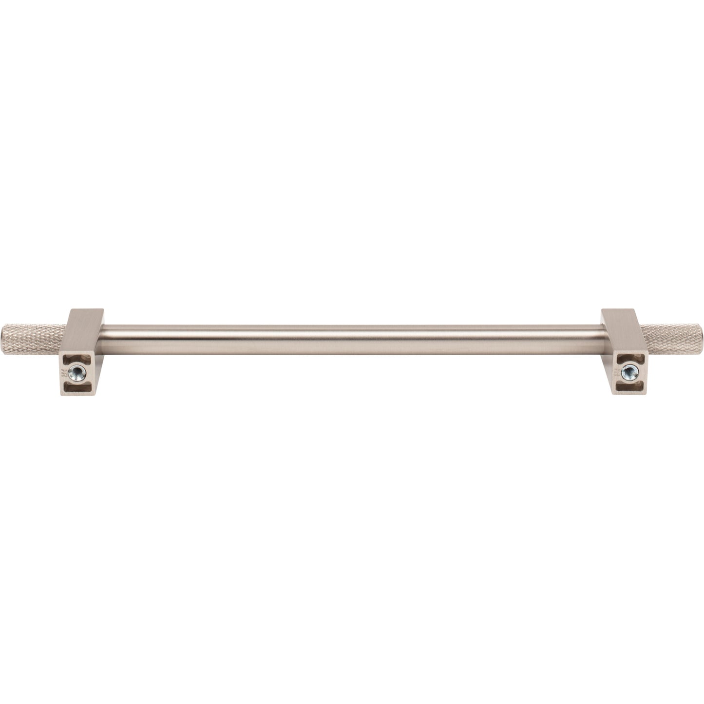 JEFFREY ALEXANDER 698-192SN Larkin Knurled Ends 192 mm Center-to-Center Bar Pull - Satin Nickel