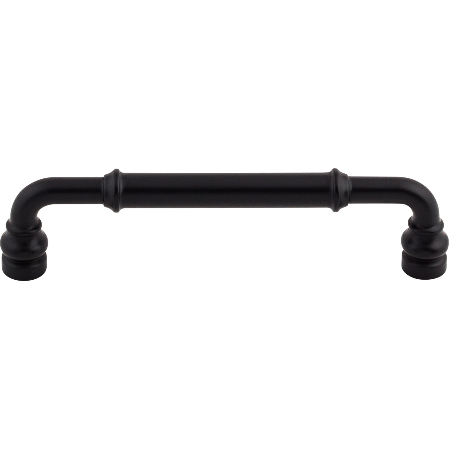 TOP KNOBS TK884BLK Brixton 5 1/16" Center to Center Bar Pull - Flat Black