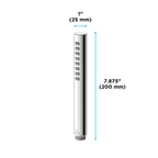 TOTO TBW02016U4#CP G Series 1.75 Gpm Single Spray Cylindrical Handshower With Comfort Wave Technology - Polished Chrome