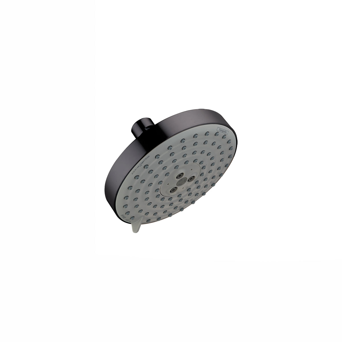 HANSGROHE 27495341 Raindance S Showerhead 150 3-Jet, 2.5 GPM - Brushed Black Chrome