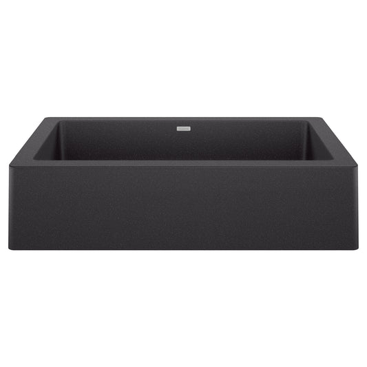 BLANCO 526538 Vintera Vintera SILGRANIT 30" Single Bowl Apron-Front Farmhouse Sink - Anthracite in Anthracite