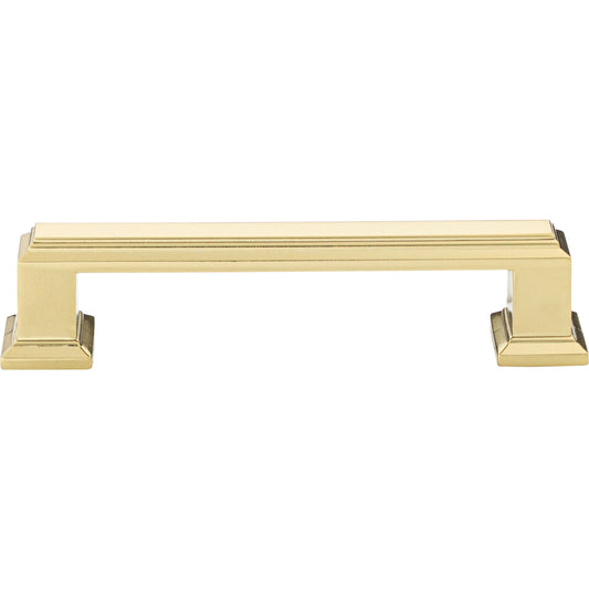 ATLAS 435-FG Sutton Place 3 3/4" Center to Center Bar Pull , French Gold