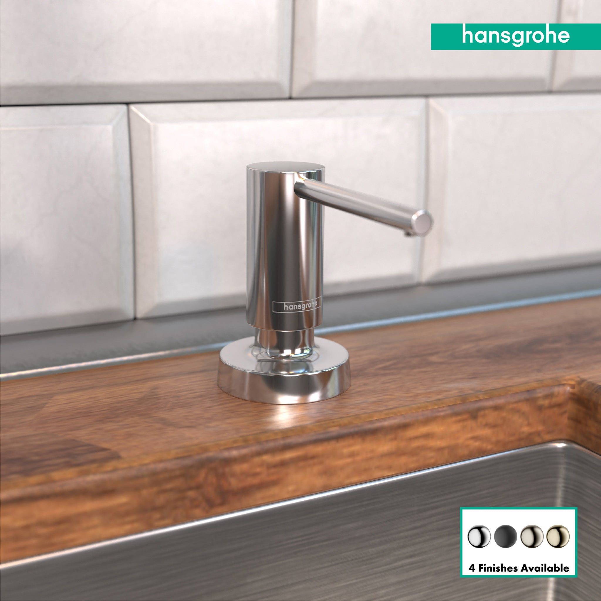 HANSGROHE 40448001 Talis Soap Dispenser - Chrome