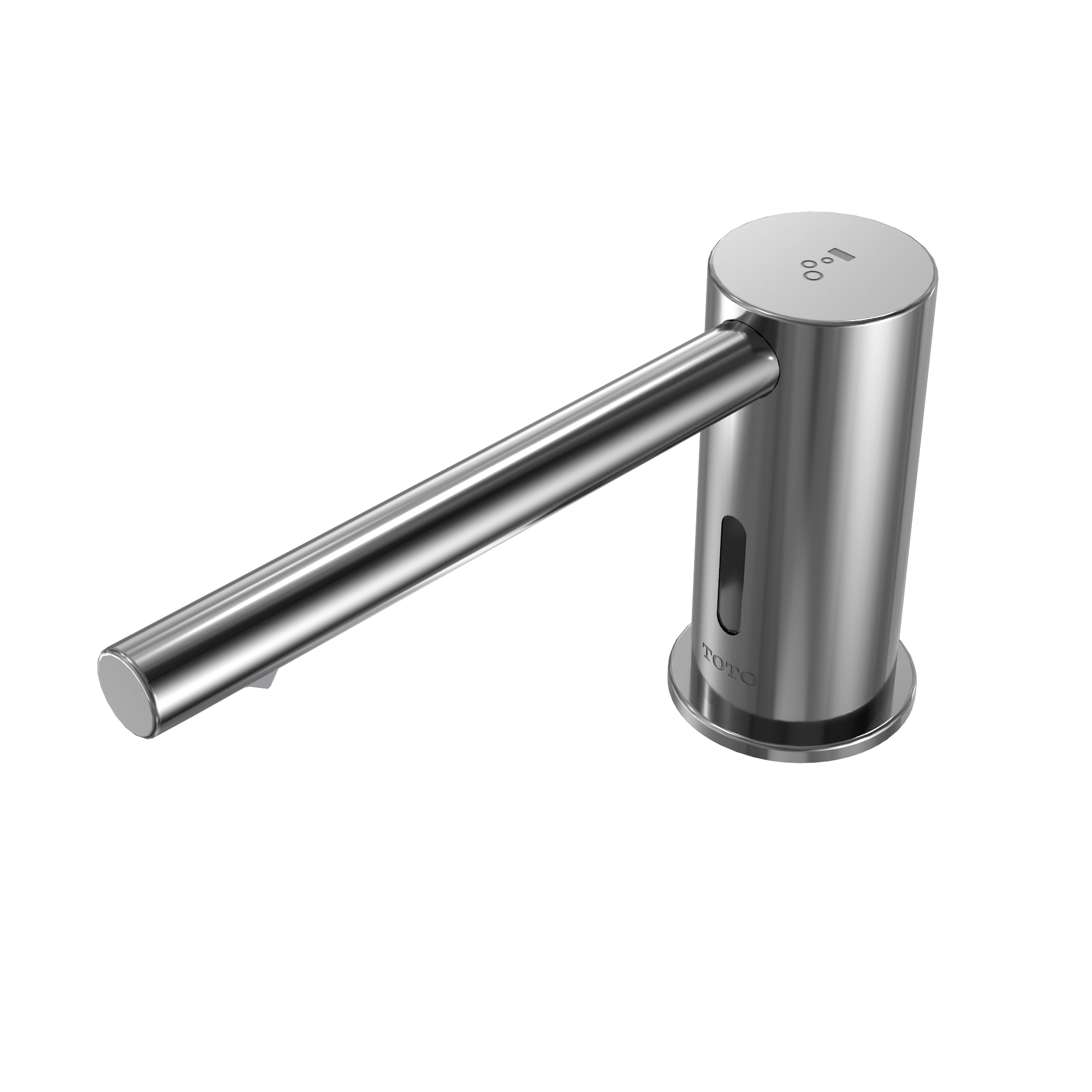 TOTO TES202AB#CP Round S Touchless Auto Foam Soap Dispenser Controller With 3 Liter Reservoir Tank And 2 Spouts - Polished Chrome