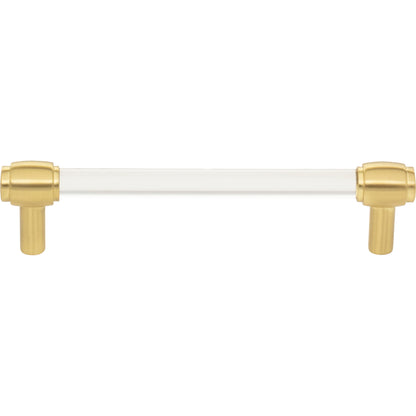 JEFFREY ALEXANDER 775-128BG Carmen 128 mm Center-to-Center Bar Pull - Brushed Gold