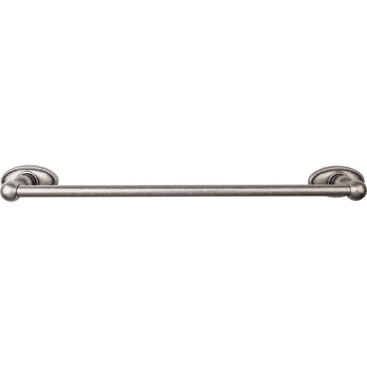 TOP KNOBS ED6APC TOP BATH (R) Edwardian Bath Single 20 1/2" Wall Mounted Towel Bar - Antique Pewter